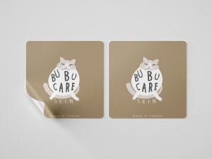 BUBU CARE 貼紙設計