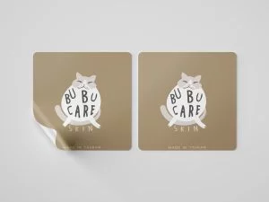 BUBU CARE 貼紙設計